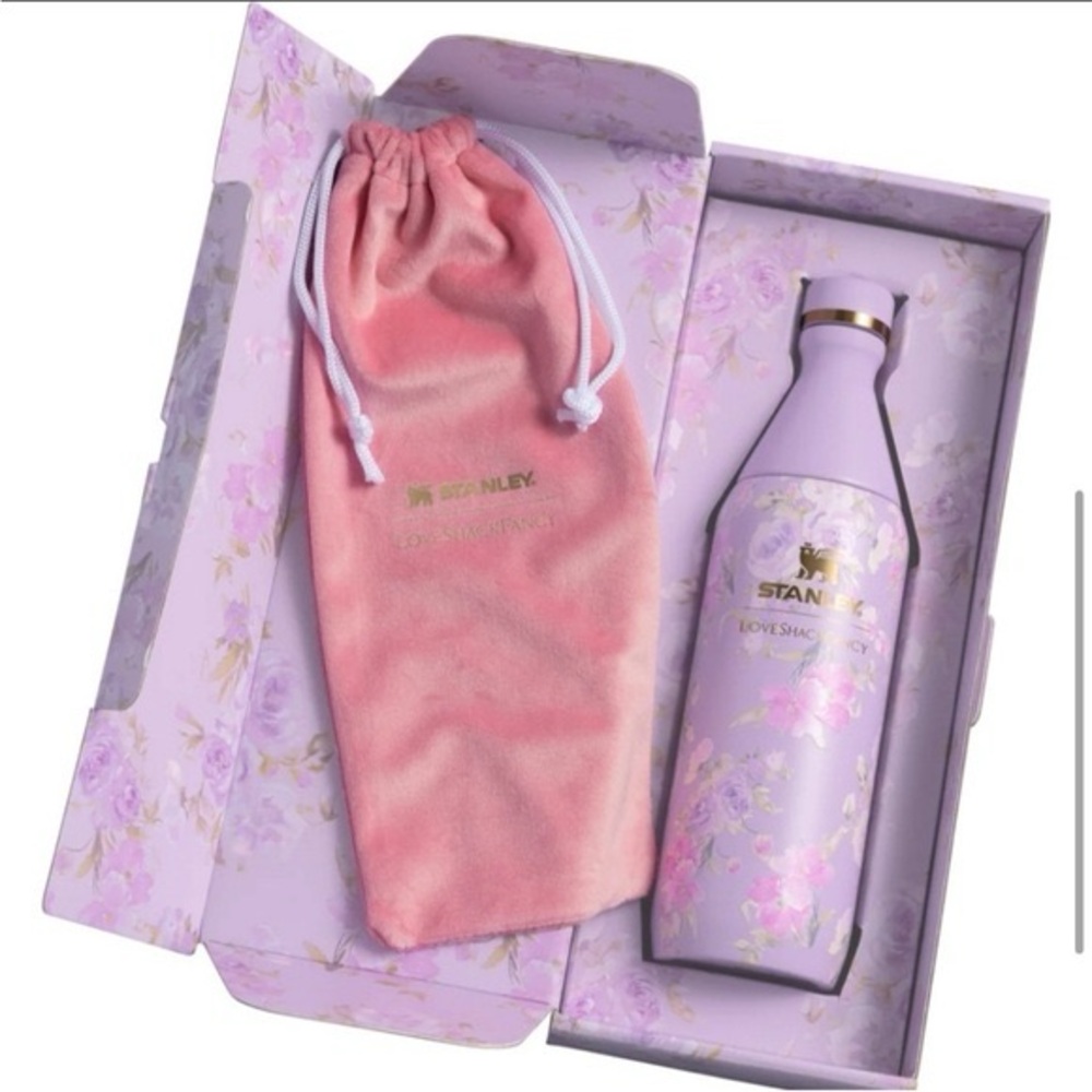 UNOPENED Stanley Happy Thoughts All Day Slim Love Shack Fancy bottle